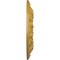 Ekena Millwork Whitman Ceiling Medallion (For Canopies up to 3 3/4"), Hand-Painted Iridescent Gold, 13"OD x 1 3/8"P CM13WHIGS - alternate 2